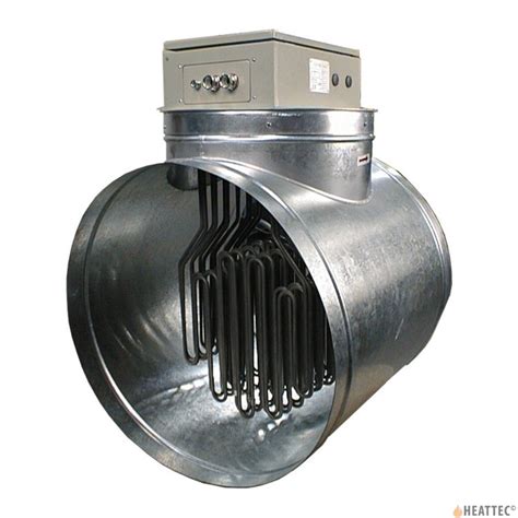 fan box electric duct heaters|round electric duct heater.